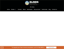 Tablet Screenshot of blindsbros.com